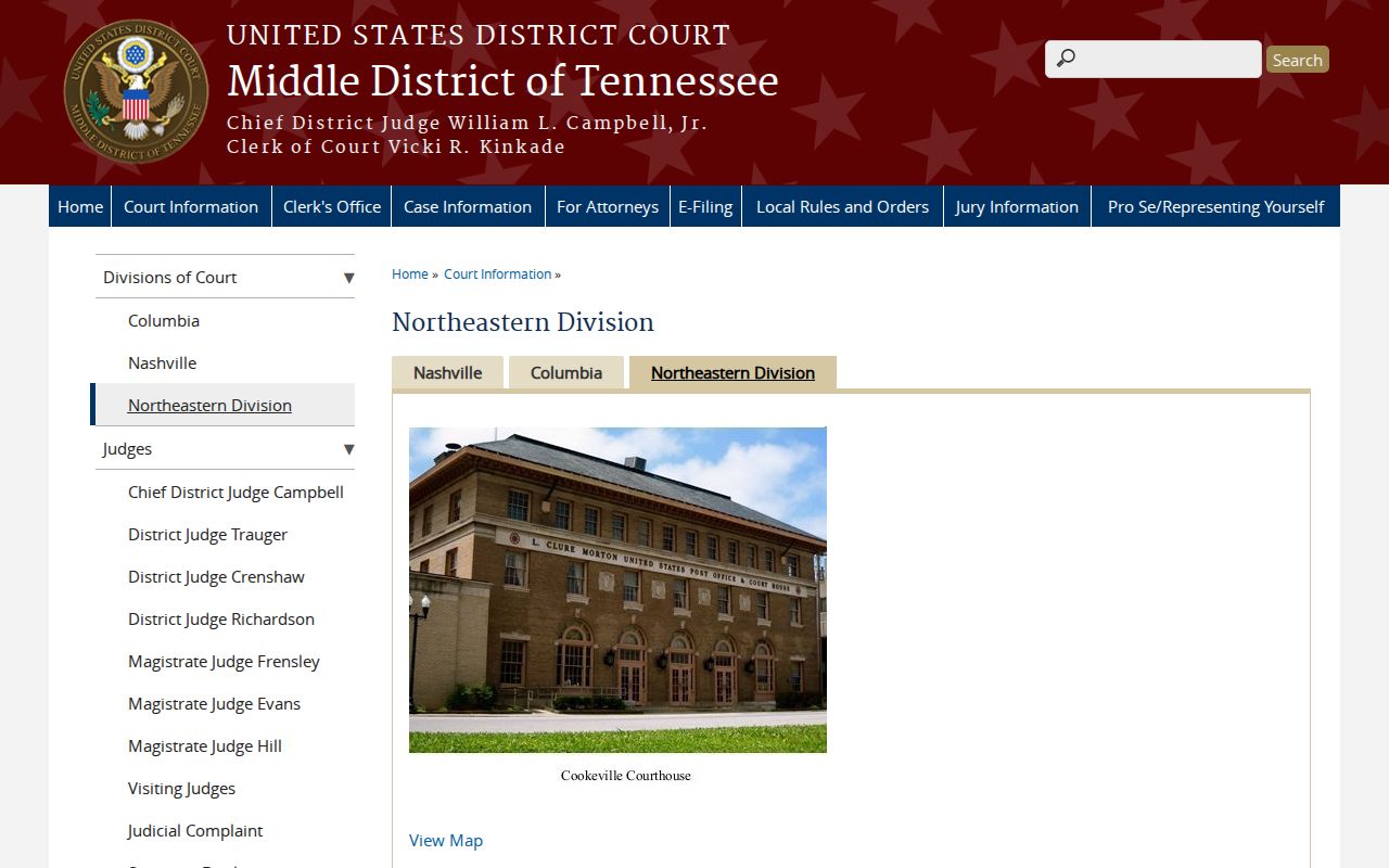 Macon County court schedule federal Northeastern Division source